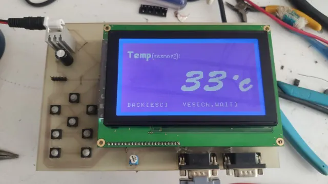 Industrial DataGraph — Graphical View Of Temperature.