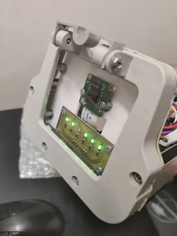CCTV-style prototype — front.