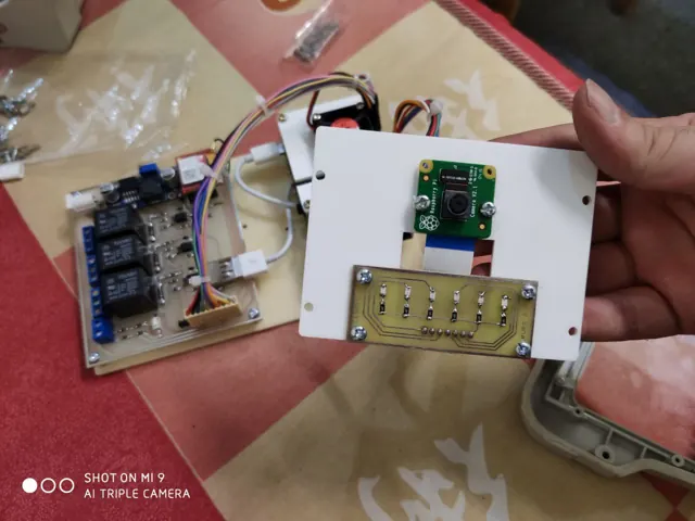 CCTV-style prototype — inside.